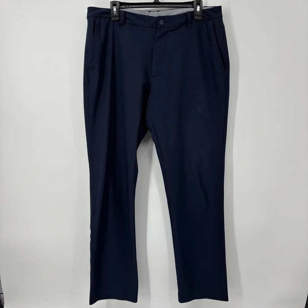 Footjoy‎ Golf Pants Navy Blue Mens Size 36x32 Athletic Stretch Performance